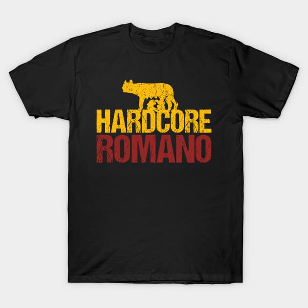 Hardcore Romano T-Shirt by zeno27